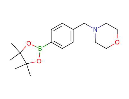 4-[4-(4,4,5,5-tetramethyl-1,3,2-dioxaborolan-2-yl)benzyl]morpholine CAS NO.:364794-79-6