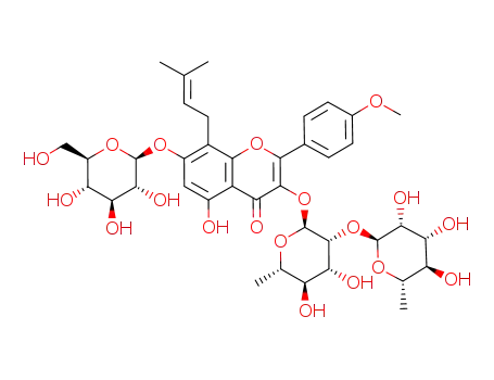 Molecular Structure of 110642-44-9 (Epmedin C)