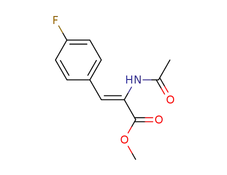 2-Propenoic acid, 2-(acetylamino)-3-(4-fluorophenyl)-, methyl ester,
(2Z)-
