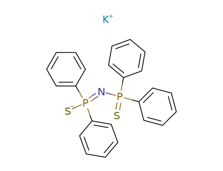Phosphinimidothioic acid, N-(diphenylphosphinothioyl)-P,P-diphenyl-,
potassium salt