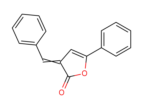 Molecular Structure of 4361-96-0 (3-Benzylidene-5-phenyl-2,3-dihydrofuran-2-one)
