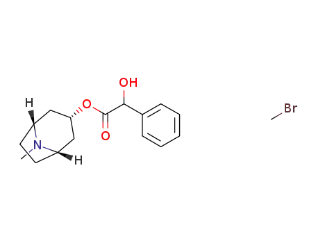 Molecular Structure of 80-49-9 (HOMATROPINE METHYL BROMIDE)