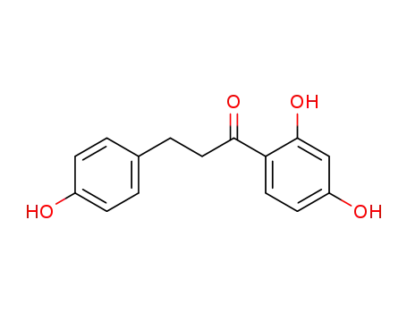 Molecular Structure of 23130-26-9 (2',4'-DIHYDROXY-3-(P-HYDROXYPHENYL)-PROPIOPHENONE)