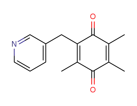 2,3,5-Trimethyl-6-(3-pyridylmethyl)-1,4-benzoquinone