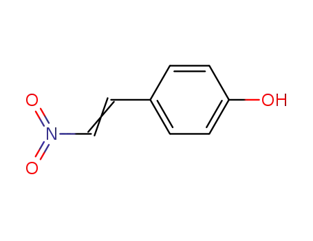 Molecular Structure of 3179-08-6 (4-HYDROXY-B-NITROSTYRENE)