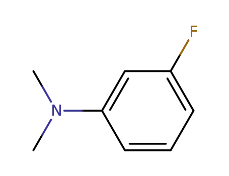 Molecular Structure of 2107-43-9 (N,N-DIMETHYL-3-FLUOROANILINE)