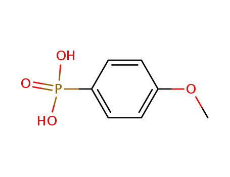 Molecular Structure of 21778-19-8 (4-METHOXYPHENYLPHOSPHONIC ACID)