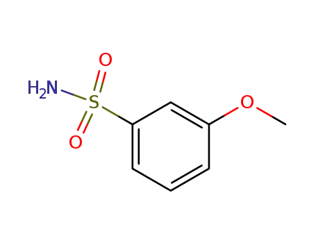 Molecular Structure of 58734-57-9 (Benzenesulfonamide, 3-methoxy- (9CI))
