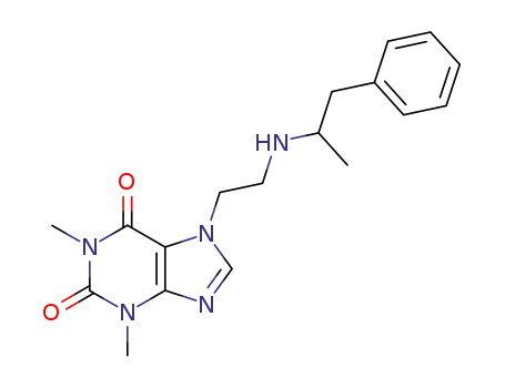 Molecular Structure of 3736-08-1 (Fenethylline)