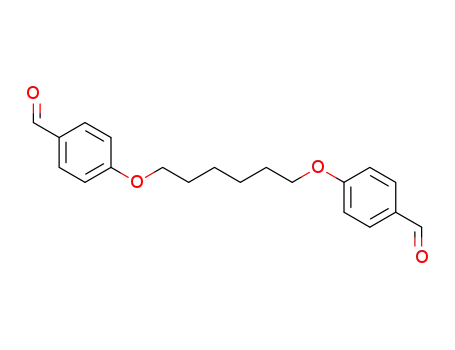 Molecular Structure of 77355-02-3 (4,4’-(1,6-Hexanediyl)dioxydibenzaldehyde)
