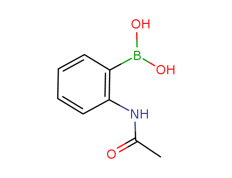 2-Acetylaminophenylboronic acid