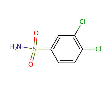 Molecular Structure of 23815-28-3 (3,4-DICHLOROBENZENESULFONAMIDE)