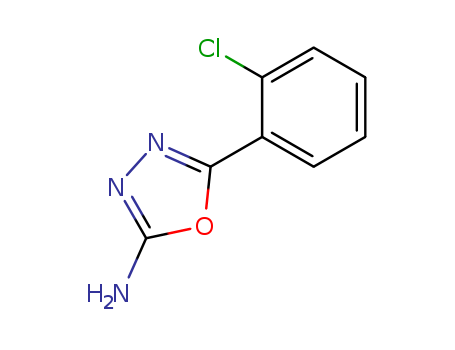 2-Amino-5-(4-chlorophenyl)-1,3-4-oxadiazole