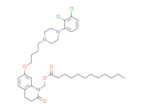 [7-[4-[4-(2,3-dichlorophenyl)piperazin-1-yl]butoxy]-2-oxo-3,4-dihydroquinolin-1-yl]methyl dodecanoate
