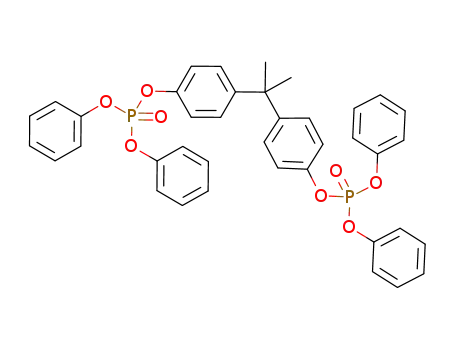 Molecular Structure of 5945-33-5 (Bisphenol-A bis(diphenyl phosphate))