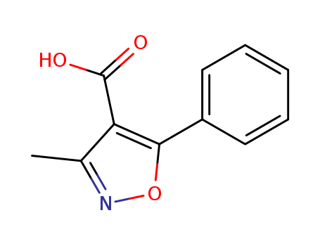 4-Isoxazolecarboxylic acid, 3-methyl-5-phenyl-