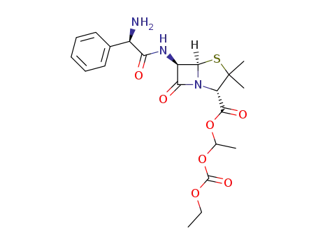 Molecular Structure of 50972-17-3 (Bacampicillin)