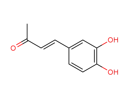 Molecular Structure of 123694-03-1 ((E)-3,4-Dihydroxybenzylideneacetone, 97%)