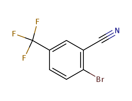 2-Bromo-5-(trifluoromethyl)benzonitrile cas  1483-55-2
