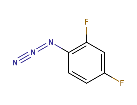 Molecular Structure of 91229-55-9 (2,4-difluorophenyl azide)
