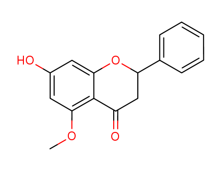 4H-1-Benzopyran-4-one,2,3-dihydro-7-hydroxy-5-methoxy-2-phenyl-