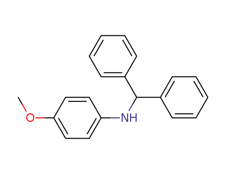 Molecular Structure of 6709-42-8 (N-(4-methoxyphenyl)-1,1-diphenylmethylamine)