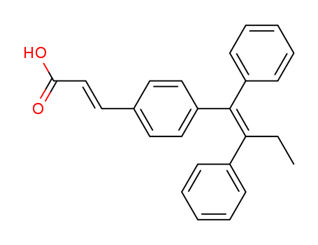 3-(4-(1,2-DIPHENYLBUT-1-ENYL)PHENYL)ACRYLIC ACID
