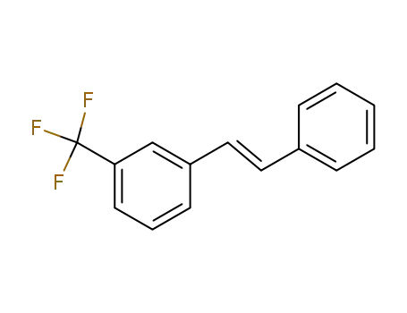 Molecular Structure of 891-70-3 (Benzene, 1-(2-phenylethenyl)-3-(trifluoromethyl)-, (E)-)