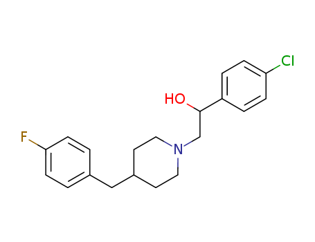 ALPHA-(4-CHLOROPHENYL)-4-[(4-FLUOROPHENYL)METHYL]-1-PIPERIDINEETHANOL