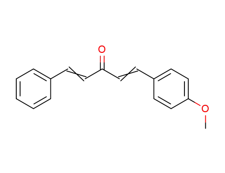 Molecular Structure of 4842-69-7 (1,4-Pentadien-3-one, 1-(4-methoxyphenyl)-5-phenyl-)