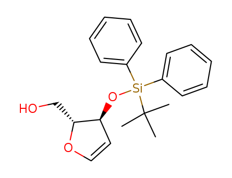 1,4-Anhydro-2-deoxy-3-O-(t-butyldiphenylsilyl-D-erythro-pent-1-enitol
