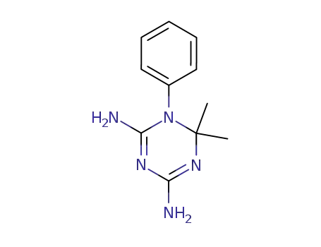 1,3,5-Triazine-2,4-diamine, 1,6-dihydro-6,6-dimethyl-1-phenyl-