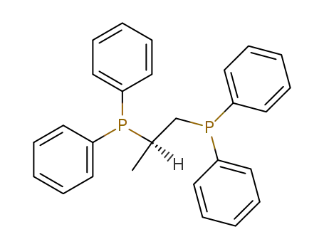 Molecular Structure of 67884-32-6 (R-(+)-1,2-Bis(diphenylphosphino)propane)