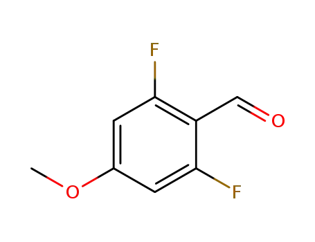 Molecular Structure of 256417-10-4 (2,6-DIFLUORO-4-METHOXYBENZALDEHYDE)