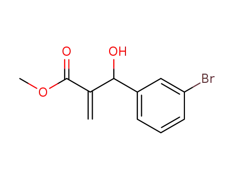 Benzenepropanoic acid, 3-bromo-b-hydroxy-a-methylene-, methyl
ester