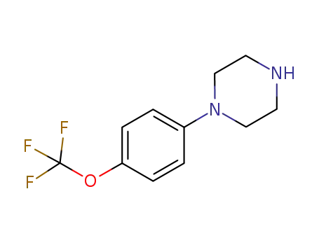 Molecular Structure of 187669-62-1 (1-(4-Trifluoromethoxyphenyl)piperazine)