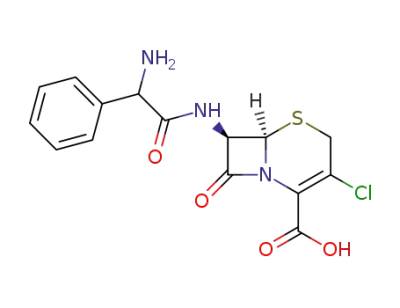 (6R,7R)-7-(2-アミノ-2-フェニルアセトアミド)-3-クロロ-8-オキソ-5-チア-1-アザビシクロ[4.2.0]オクタ-2-エン-2-カルボン酸