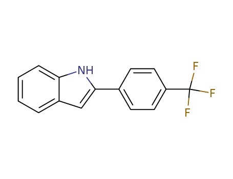 1H-Indole, 2-[4-(trifluoromethyl)phenyl]-