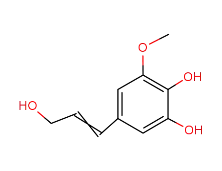 5-(3-Hydroxyprop-1-enyl)-3-methoxybenzene-1,2-diol