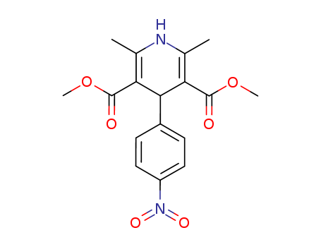 1,4-Dihydro-2,6-dimethyl-4-(4-nitrophenyl)-3,5-pyridinedicarboxylic acid dimethyl ester