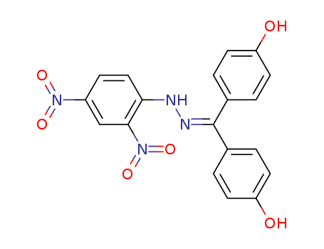 Methanone,bis(4-hydroxyphenyl)-, 2-(2,4-dinitrophenyl)hydrazone