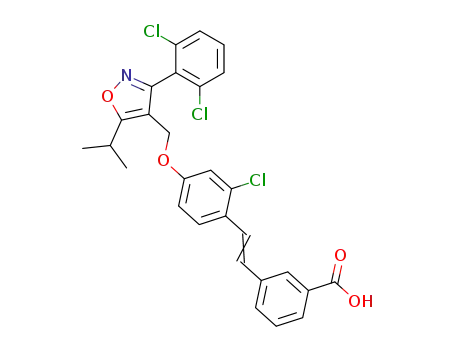 Molecular Structure of 278779-30-9 (GW 4064)