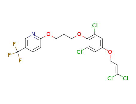 2-[3-[2,6-dichloro-4-[(3,3-dichloro-2-propen-1-yl)oxy]phenoxy]propoxy]-5-(trifluoromethyl)-Pyridine