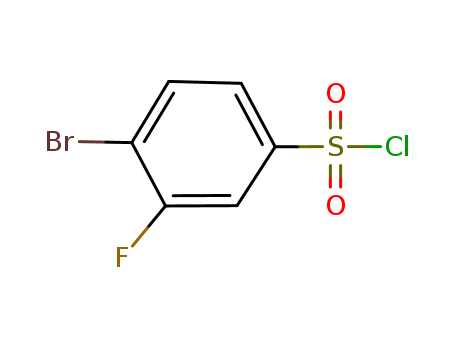 4-Bromo-3-fluorobenzenesulfonyl chloride