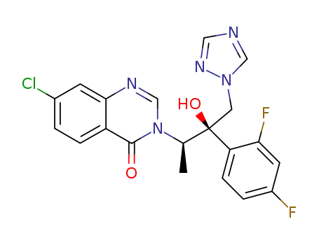 Molecular Structure of 187949-02-6 (Albaconazole)