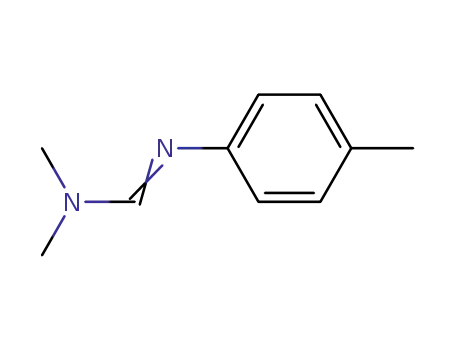Molecular Structure of 7549-96-4 (N,N-Dimethyl-N'-(4-methylphenyl)formamidine)