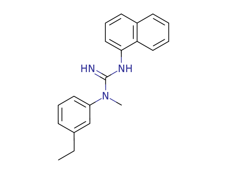 1-(3-ethylphenyl)-1-methyl-2-naphthalen-1-yl-guanidine
