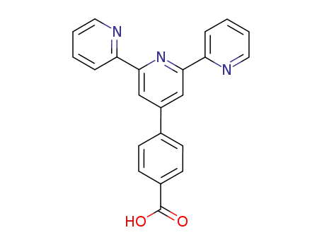 Molecular Structure of 158014-74-5 (4-[2,2':6',2''-Terpyridin]-4'-ylbenzoic acid)