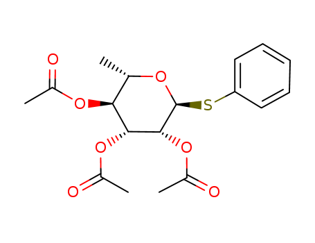 Phenyl 2,3,4-Tri-O-acetyl-1-thio-a-L-rhamnopyranoside