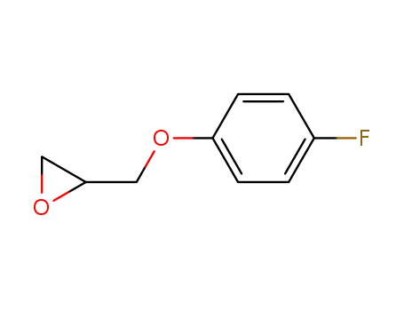 Molecular Structure of 108648-25-5 ([(4-Fluorophenoxy)methyl]oxirane)